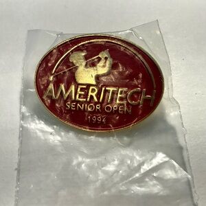 Commemorative 1994 Ameritech Senior Open enamel lapel pin/tie tack